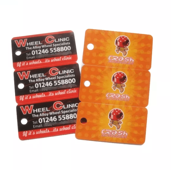 <strong> 3-UP Combo Key Tag PVC Card for Membership System</strong>