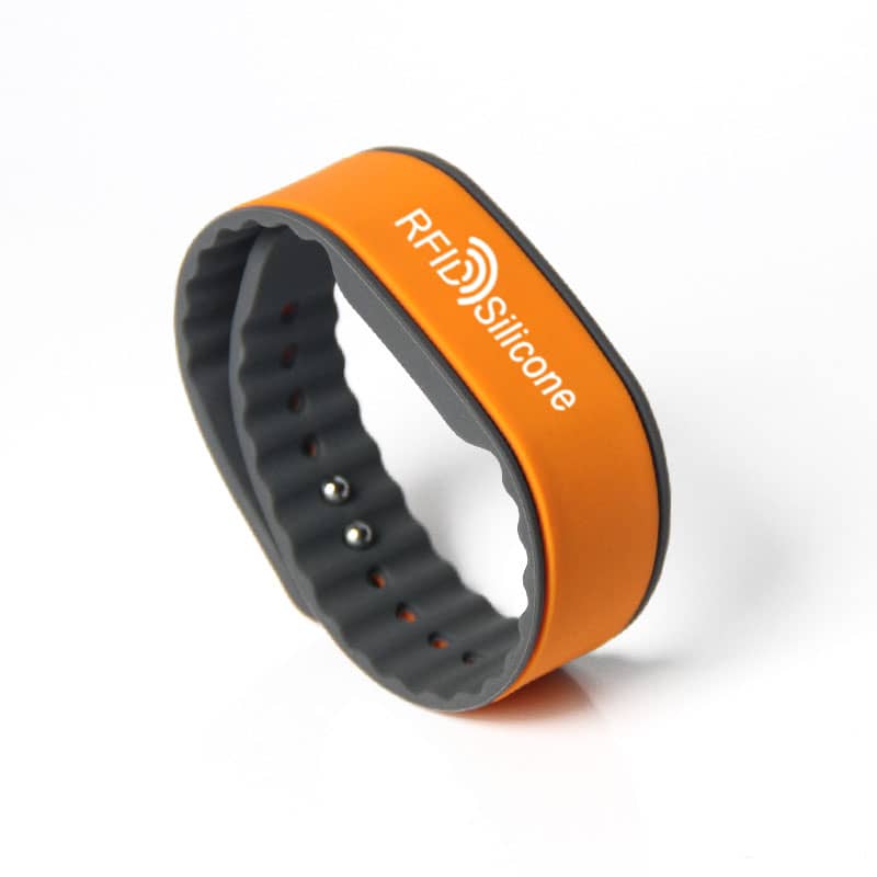 Contactless Mifare Chip Eco-friendly Silicone Wristband